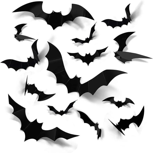 3D Bat Wall Decorations